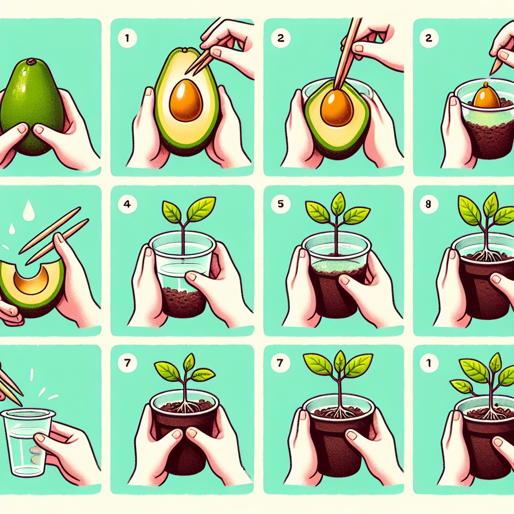 Пошаговое Руководство: Как Вырастить Авокадо Из Косточки Дома