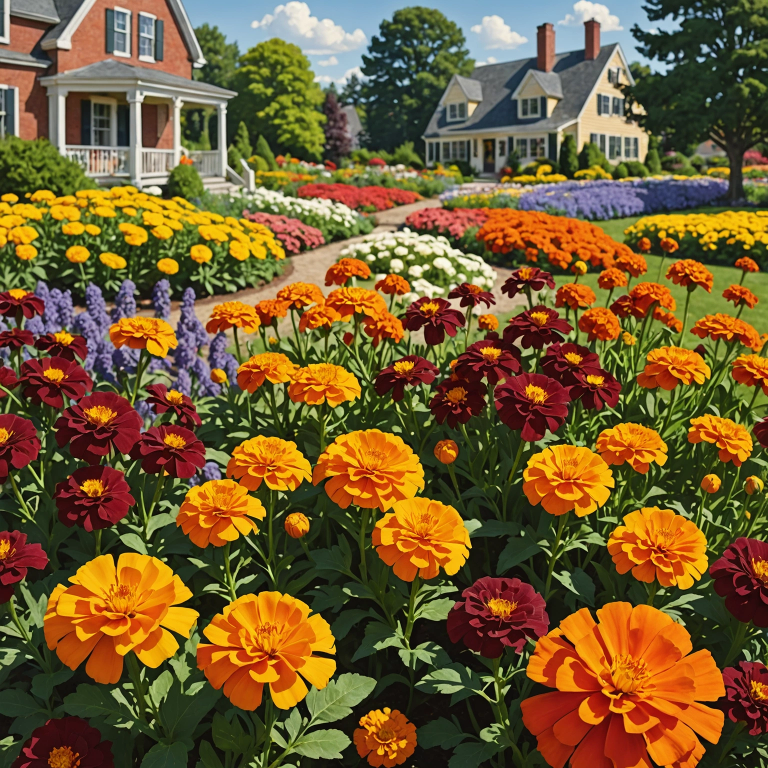 Секреты выращивания бархатцев: от посадки до цветения