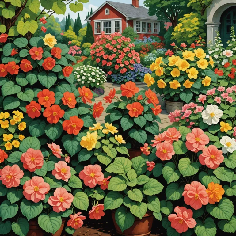 Садовые секреты: как выбрать идеальные растения, включая бегоньи, для вашего уголка природы