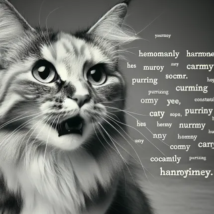 Почему кошка постоянно мяукает и урчит: причины и решения